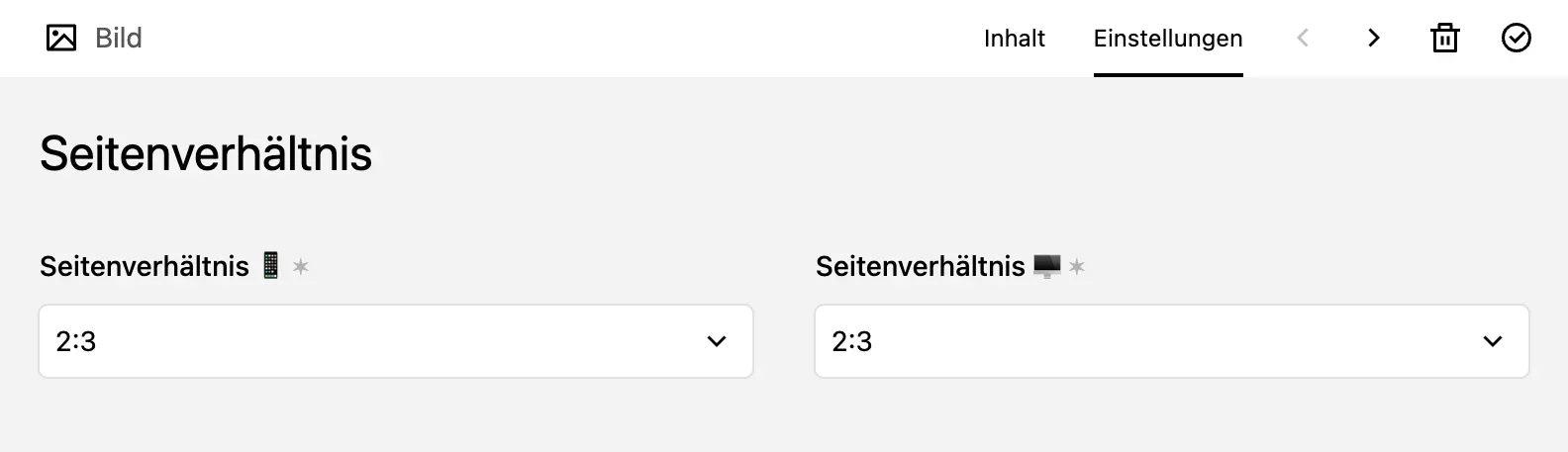 Desktop und Mobile Icons