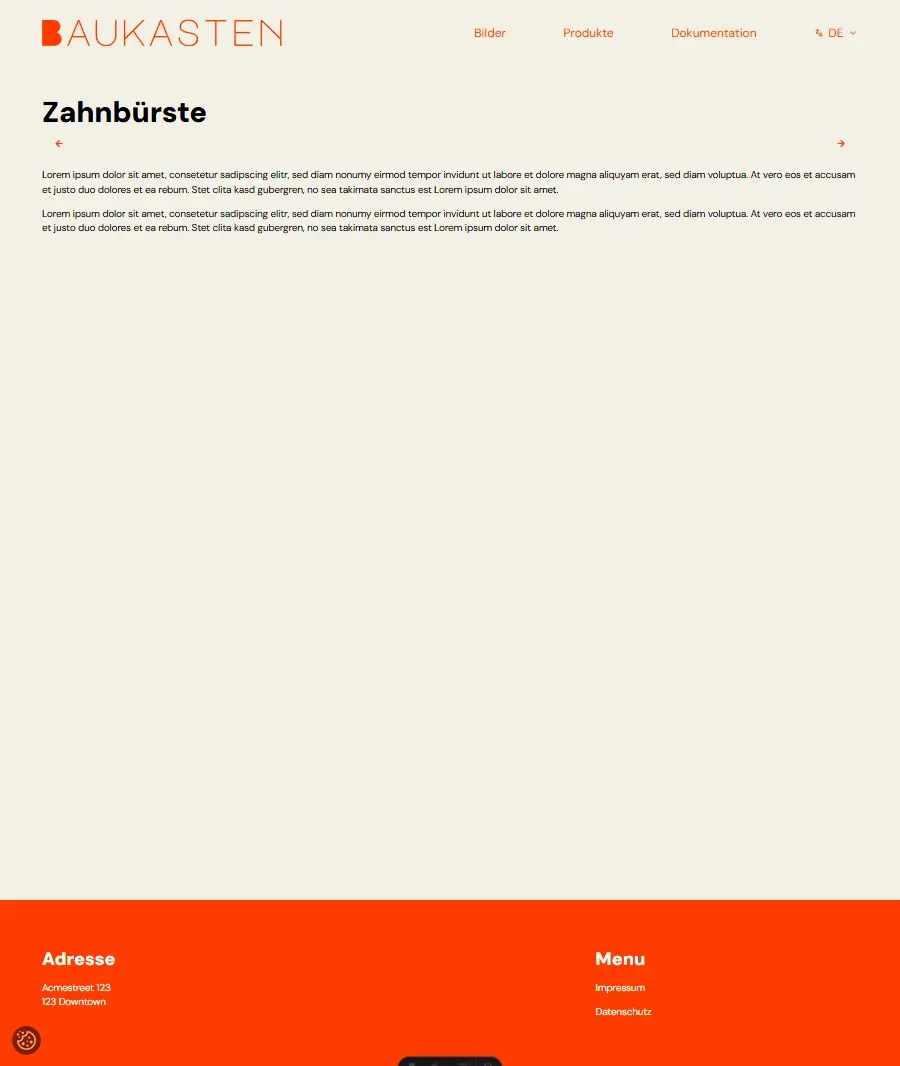 Screenshot Navigation